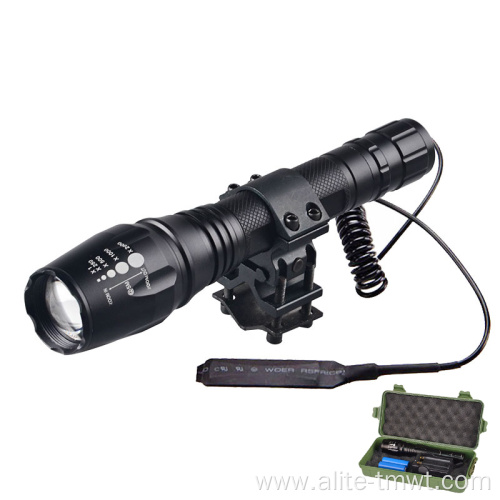 Aluminum Torch Powerful Zoom Tactical XML-T6 LED Flashlight